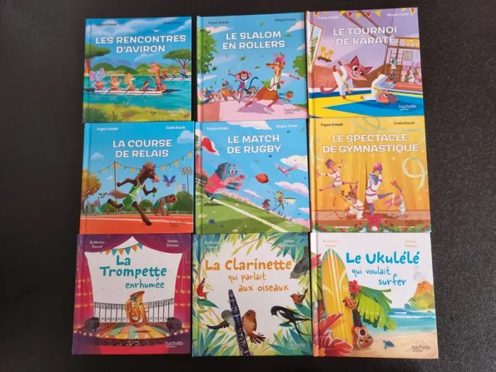 Lot de 9 livres jeunesse