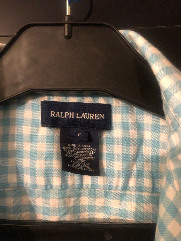 Robe ralph Lauren taille 7 ans - photo numéro 2