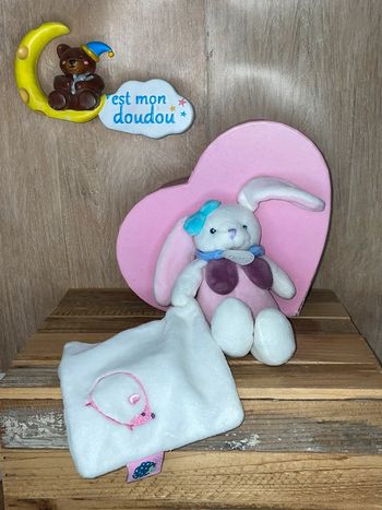 NAT102 doudou lapin 🐰 babynat