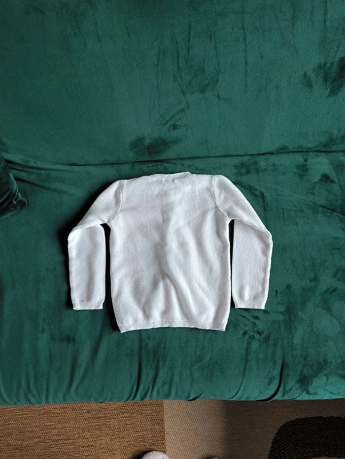 Gilet blanc pat et ripaton 36 mois - photo numéro 5