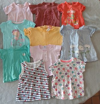 Lot tee-shirt été 6 mois