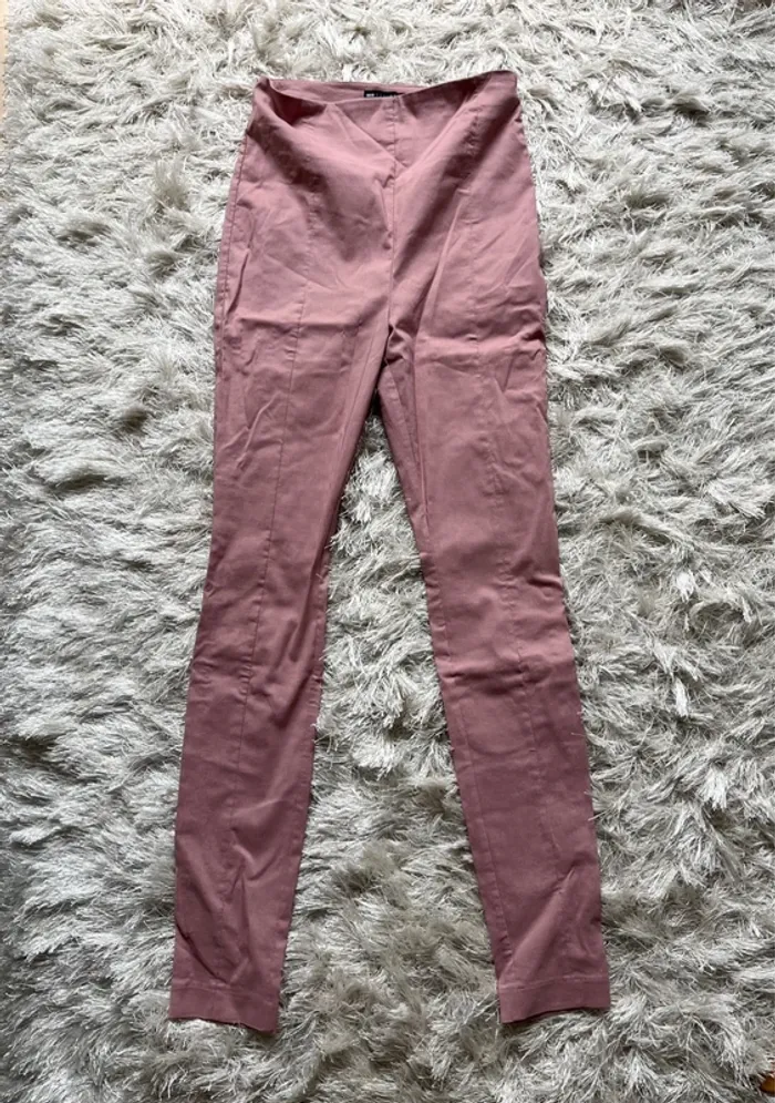 Pantalon ASOS rose 38