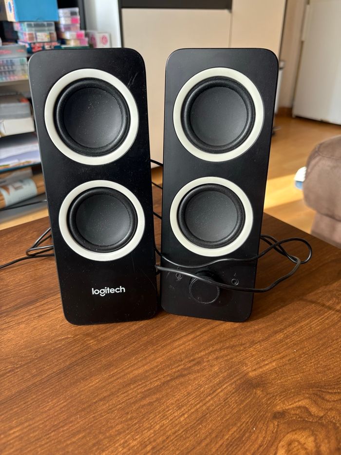 Haut parleur pc Logitech noir - photo numéro 3