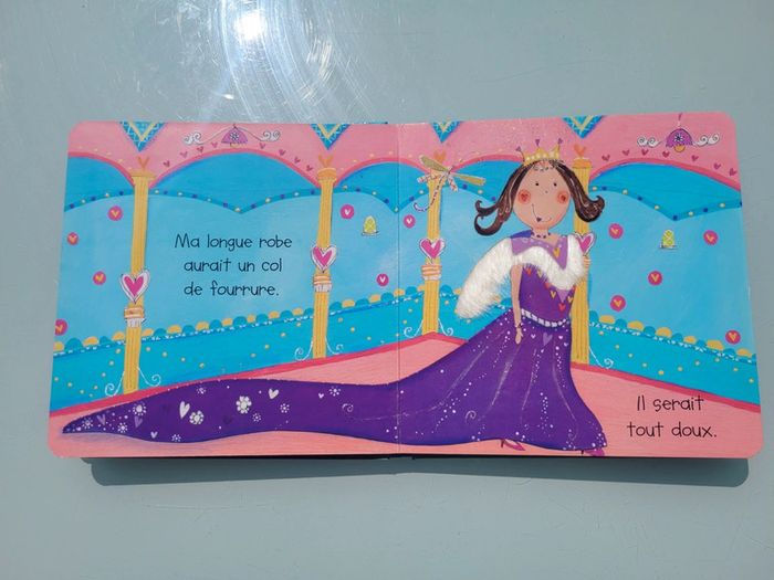 Livre à toucher 👑 Ah si j'étais.. Princesse 👑 - photo numéro 4