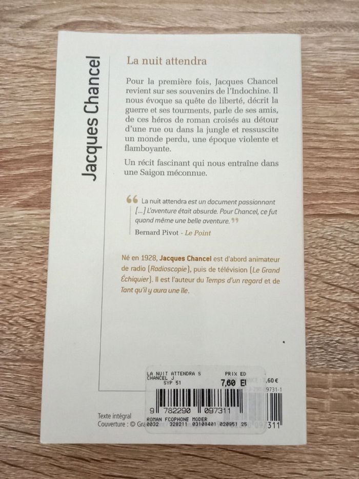 Jacques Chancel 🪅 La nuit attendra - photo numéro 2