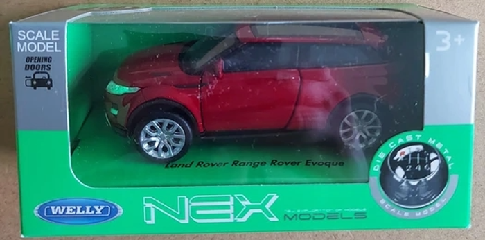 Land rover évoque - rouge