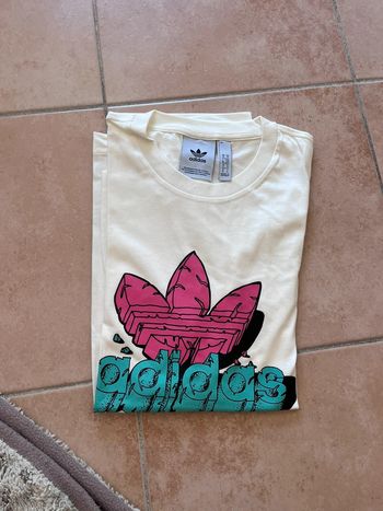 T-shirt adidas blanc