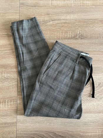 Pantalon à carreaux gris, 40 - L, Célio