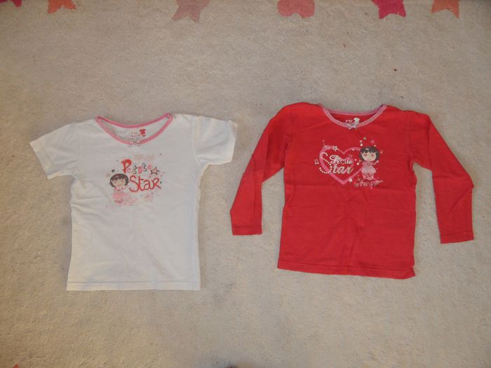 Lot maillot de corps Fille, taille 2-3 ans