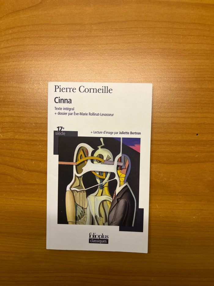Cinna Pierre Corneille Folio plus classiques