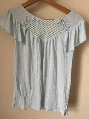 T shirt vert d eau