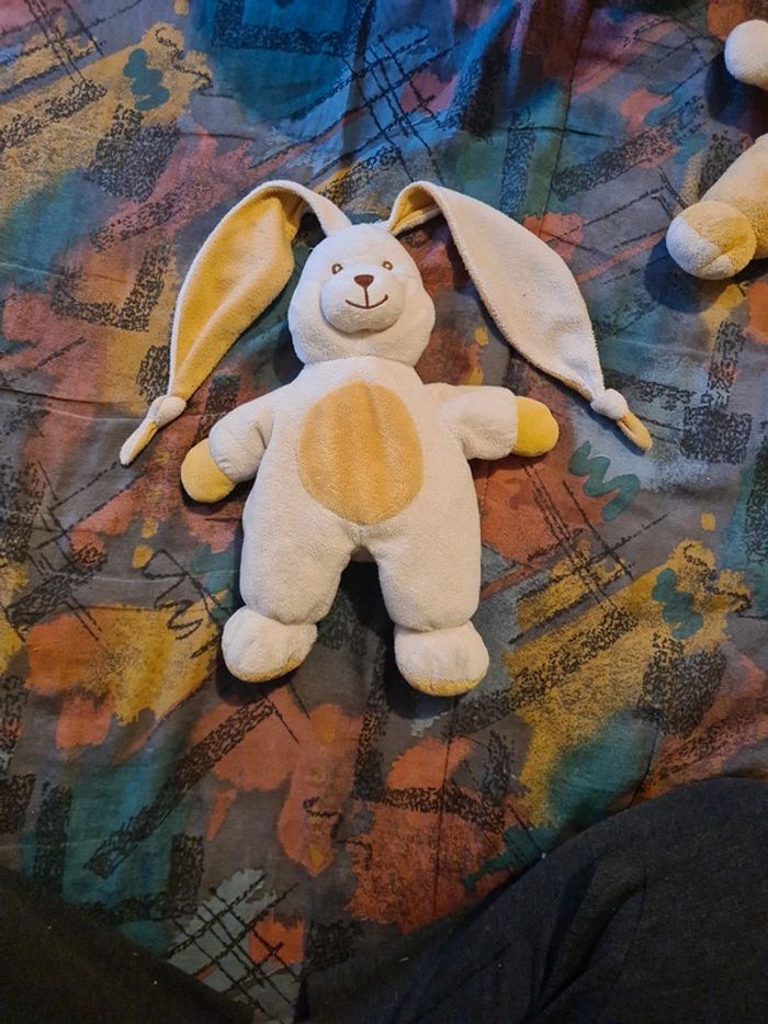 Doudou peluche gipsy ecru/beige