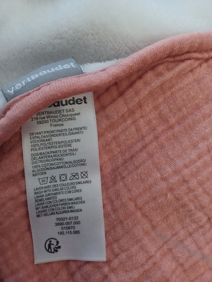 Chancelière bébé vertbaudet - photo numéro 3