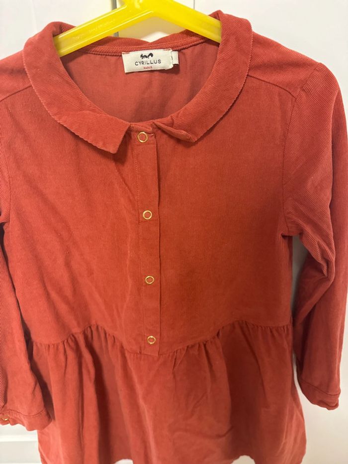 Robe velours Cyrillus 8 ans - photo numéro 2
