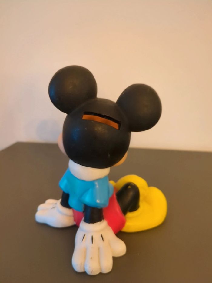 tirelire mickey vintage - photo numéro 3