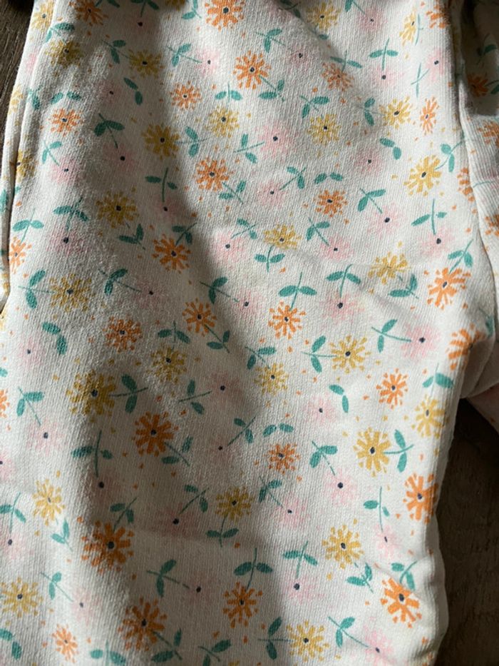 Pyjama 2 pièces DPAM 12 mois éléphant - photo numéro 2