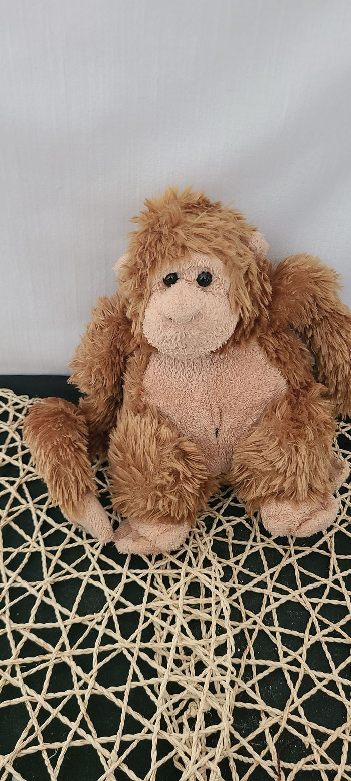 Peluche singe marron Marque Zooparc de Beauval - photo numéro 6