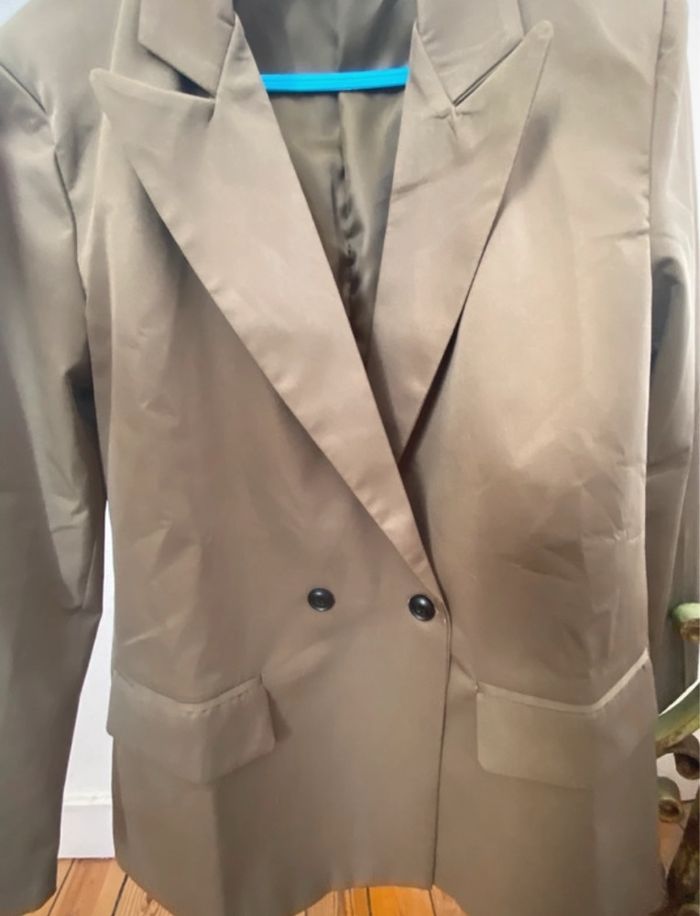 blazer taupe - photo numéro 2