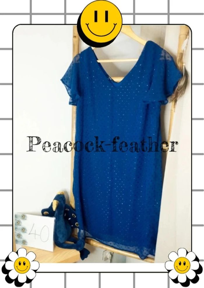Robe bleue Kiabi 40