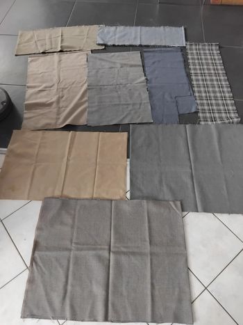 Lot de coupons pour couturière