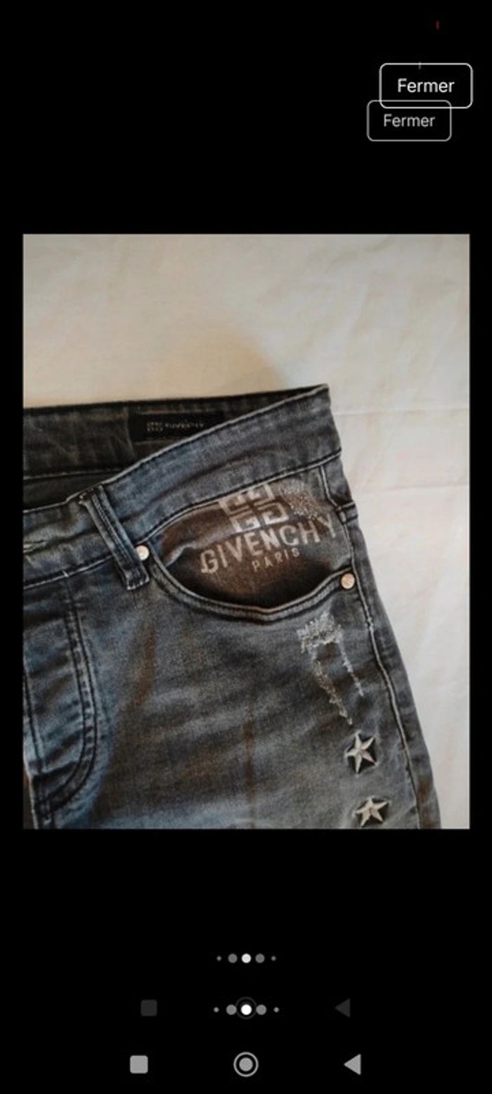 Jeans femme stretch Givenchy L - photo numéro 5