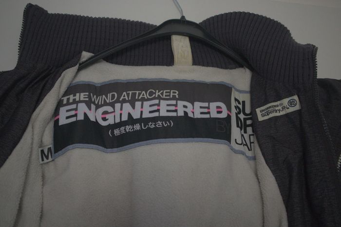 Manteau gris foncé Superdry - photo numéro 5