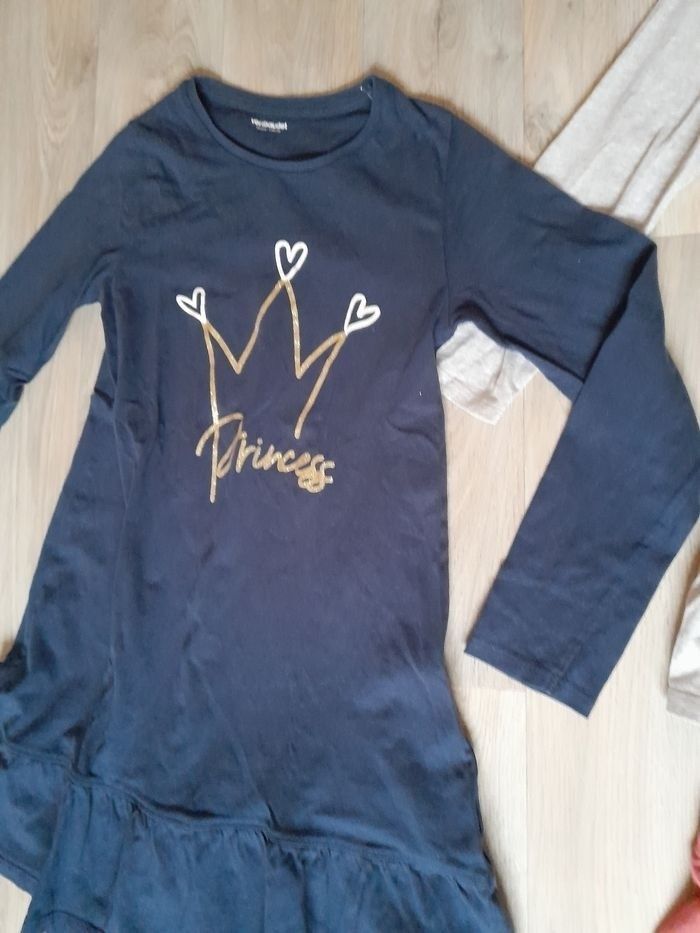 Lot de 2 pyjamas 10 ans Vertbaudet fille neuf legging tunique Neuf, sans étiquette PRINTEMPS - photo numéro 2