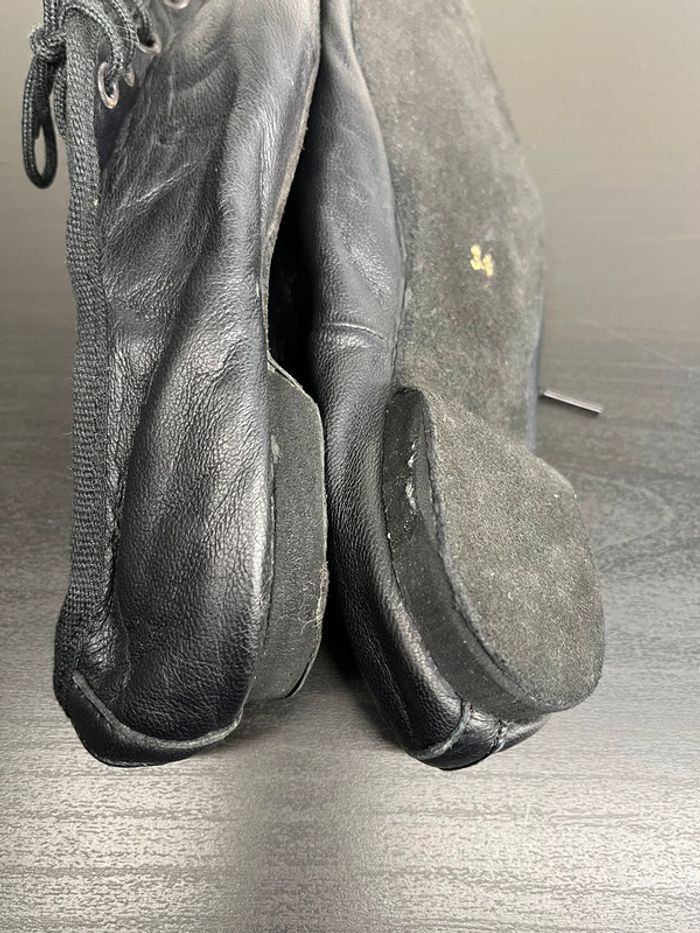 Chaussons de Danse Cuir Semelle Entière Bleyer * 34 - photo numéro 4