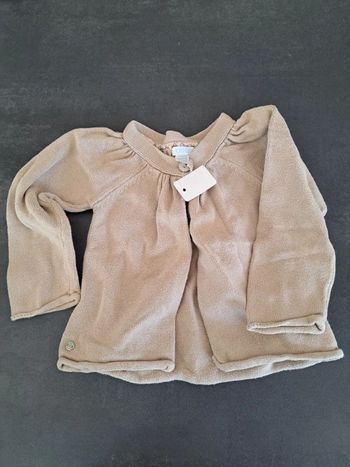 gilet obaibi beige 23 m