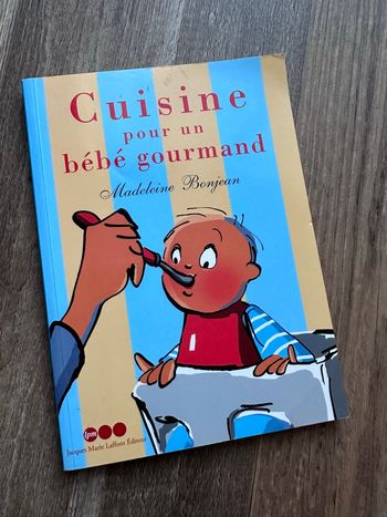 - Livre Cuisine pour un bébé gourmand