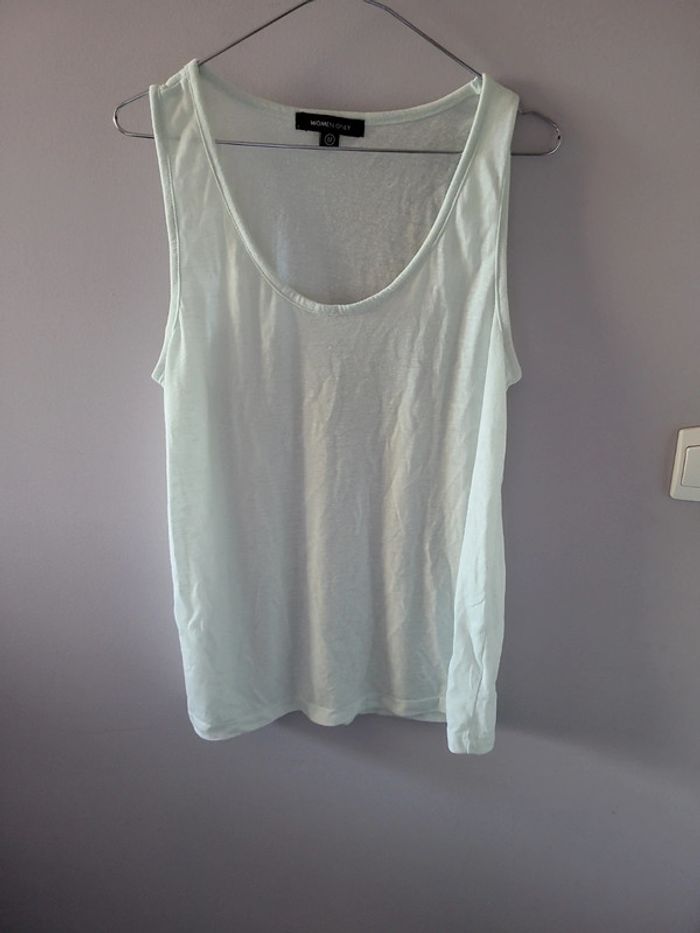 Débardeur vert taille M Women only