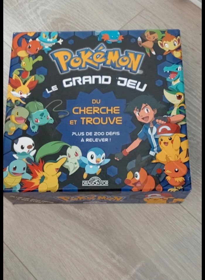 Cherche et trouve pokemon