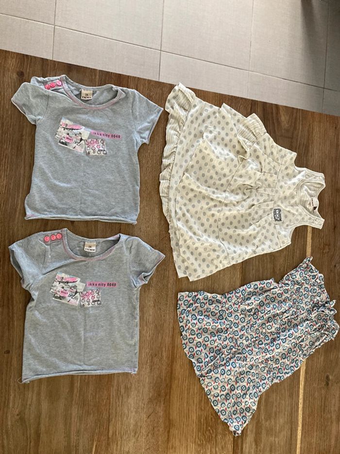 Lot vêtements fille 2 ans - photo numéro 2