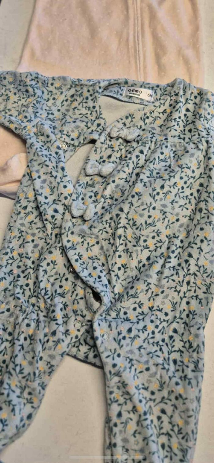 Pyjamas bébé 6 mois fille - photo numéro 4