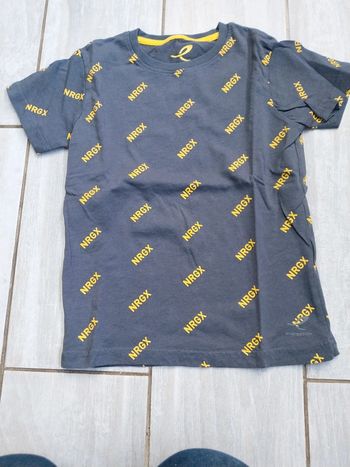 Tee-shirt garçon manches courtes 8 ans energetics