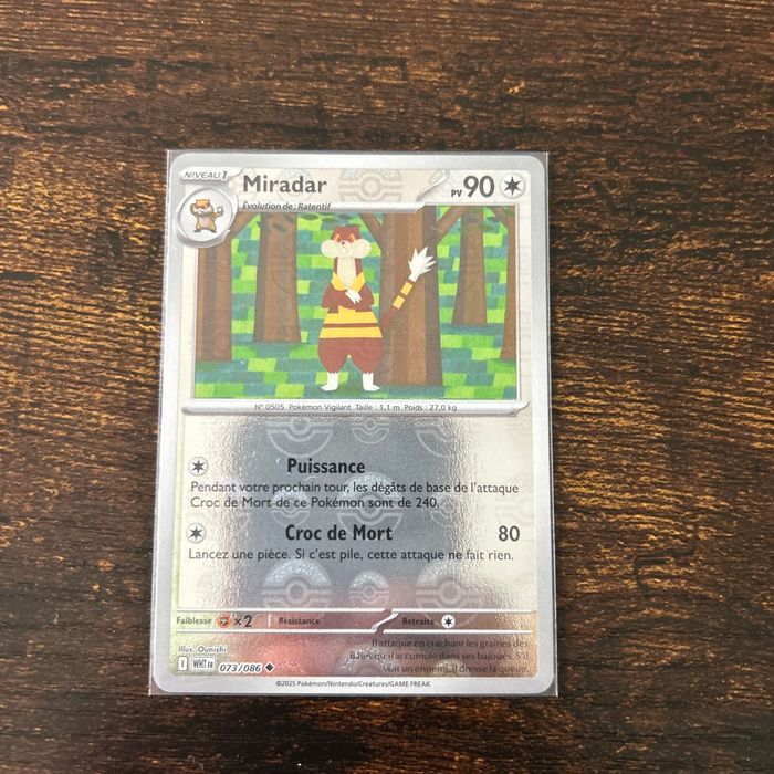 Carte Pokémon - Miradar Pokéball