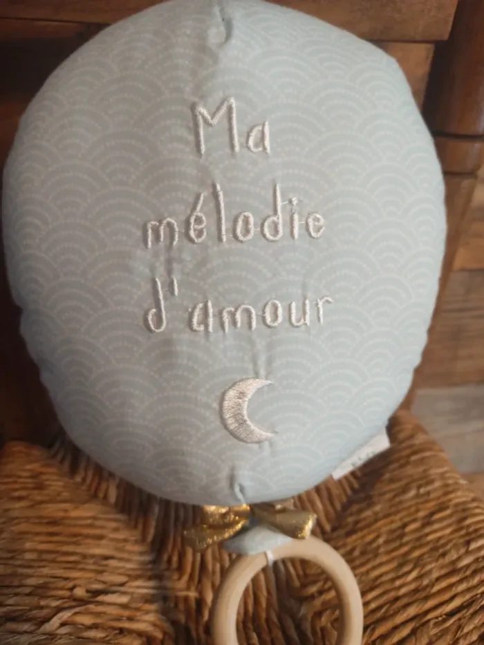 Peluche coussin ballon musical atmosphera tbe - photo numéro 4