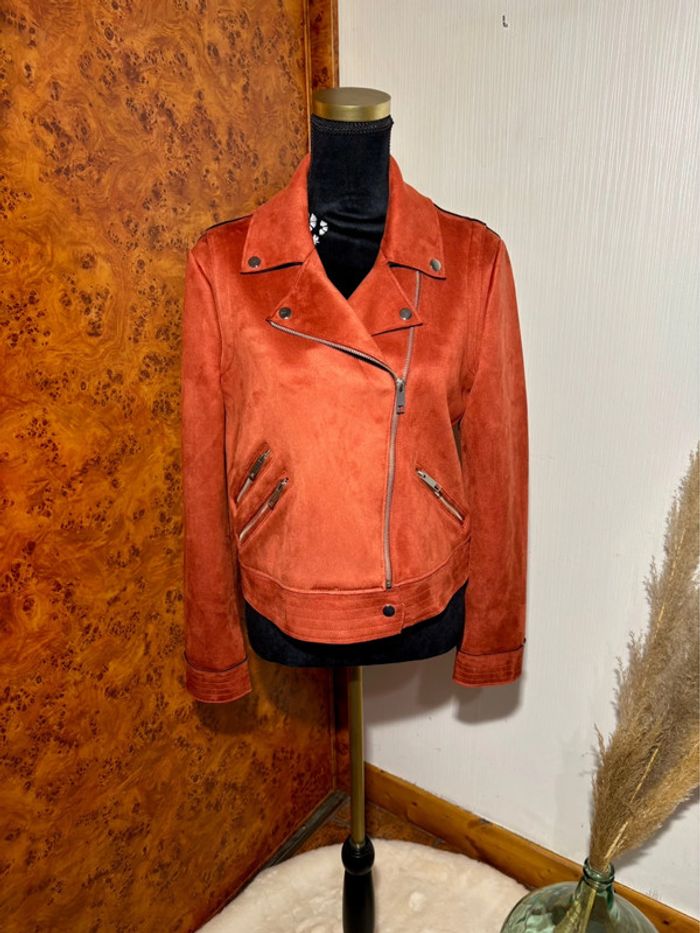 Perfecto effet suédine Camaïeu - Taille 40 - Tendance et stylé