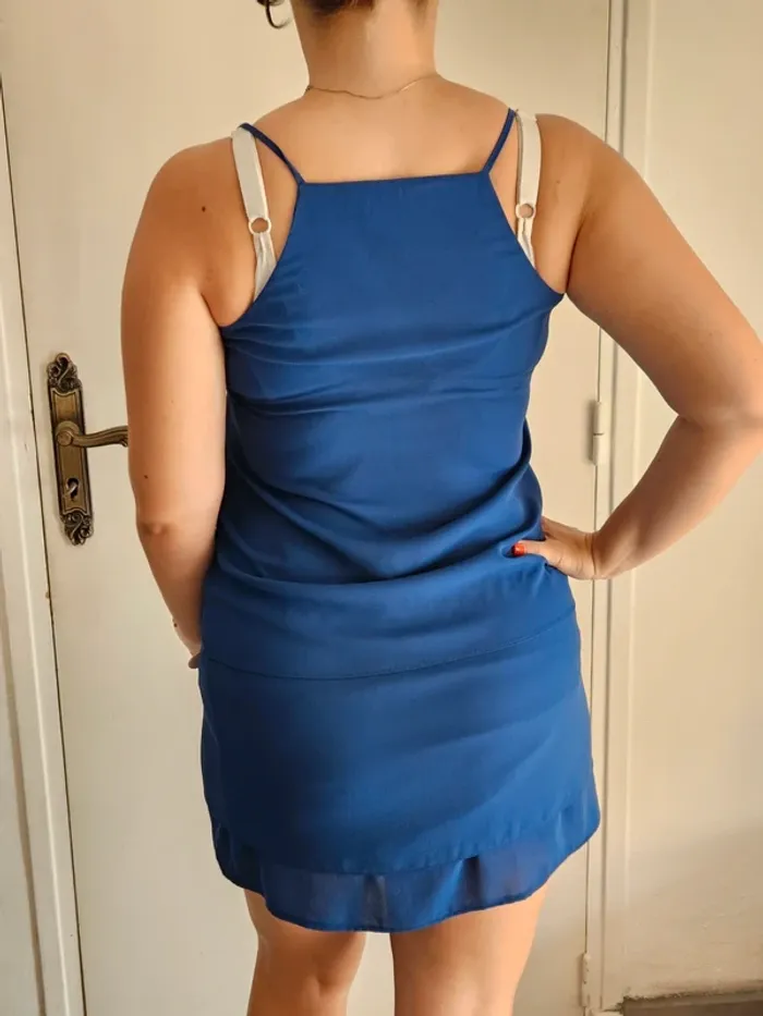 Robe bleue Caroll - photo numéro 4