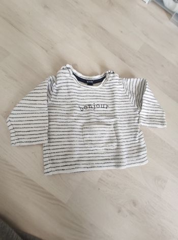 Pull marinière Kiabi