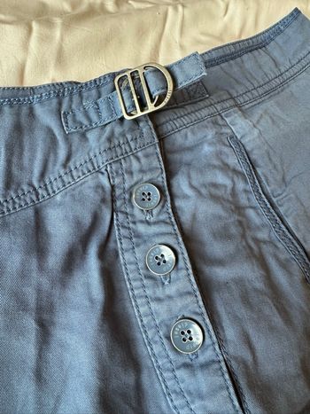 Jupe patineuse diesel en jean bleu uni taille 38 