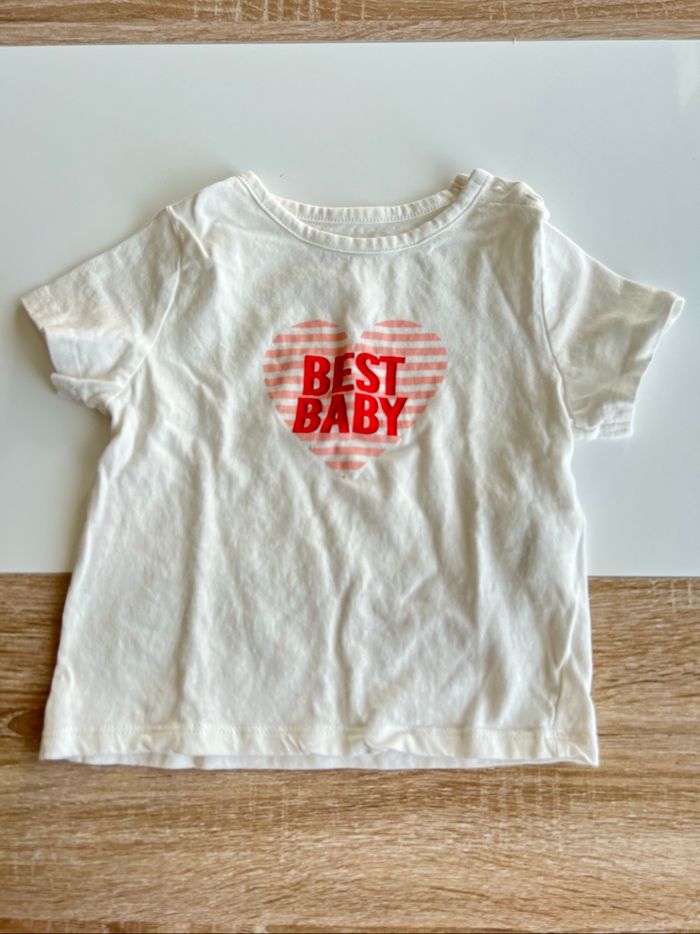 Lit tee shirt fille 12 mois - photo numéro 4