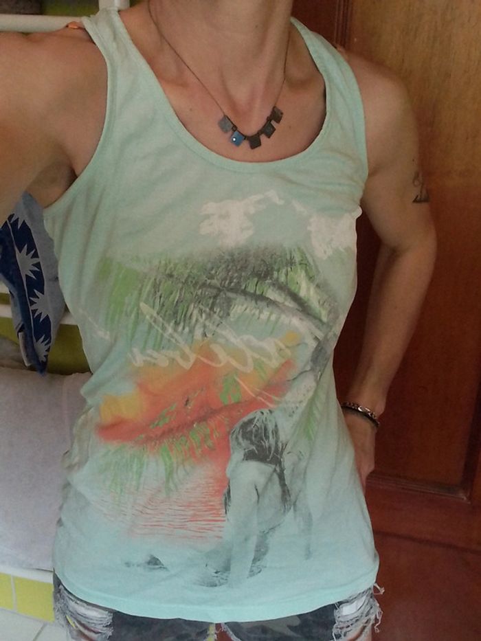 Débardeur femme Vert clair Pimkie