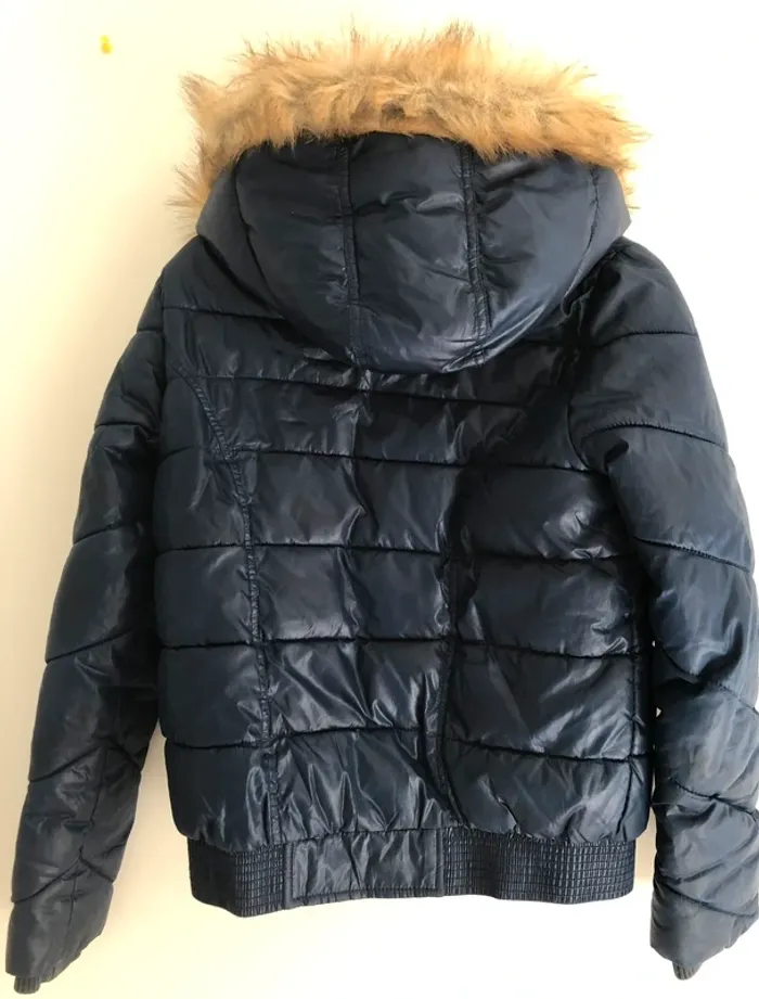 Doudoune bleu marine Pimkie taille S - photo numéro 2