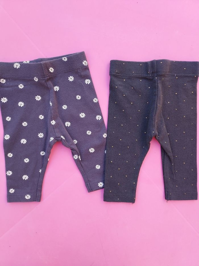 Lot legging 3 mois kiabi - photo numéro 3