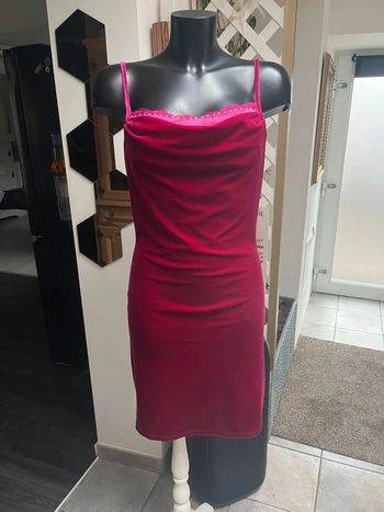 3 suisses robe velours taille M