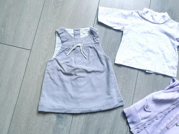 Ensemble 3 pièces. Fille naissance. Marque Tape a l oeil/ obaibi. U - photo numéro 4