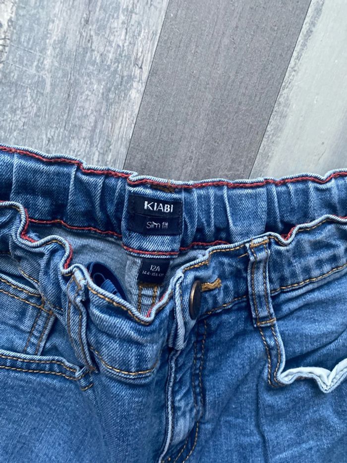 Jean garcon taille 12 ans slim fit - photo numéro 3