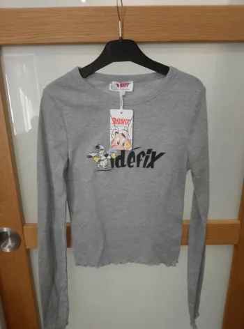 T-shirt manches longues - Femme - Fille - XS