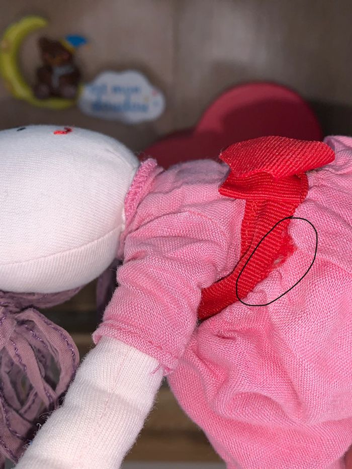 JAC34 doudou poupée 👧🏻 JACADI - photo numéro 3